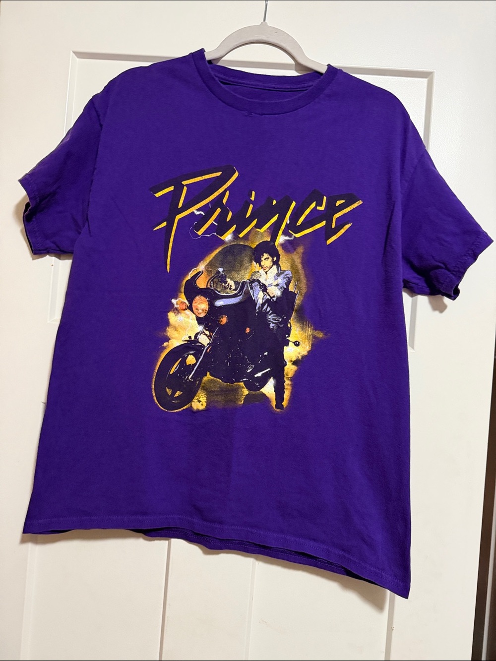 Purple Graphic Prince Tee - Prince Design